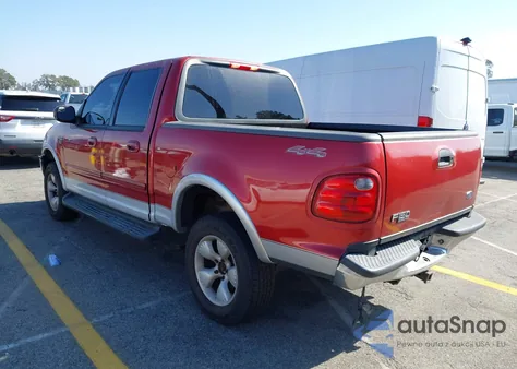 2002 Ford F-150 Lariat/Xlt from USA, damaged, VIN 1FTRW08L72KD90803